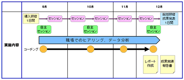 実施スケジュール
